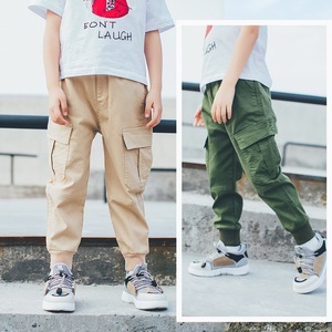 Articles les plus demandés Nouveaux pantalons cargo en coton de qualité supérieure pour enfants pour garçons en Inde - Product Image 3