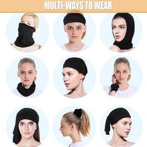 Premium 6 Pack collo di raffreddamento ghetta Bandana traspirante ghiaccio seta maschera per il viso sciarpa passamontagna con Logo personalizzato per lo sport - Product Image 5