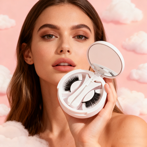 2025 nueva llegada hecha a mano reutilizable personalizar impermeable magnético pestañas socio conjunto pegamento libre Quantum magnético pestañas postizas - Product Image 1