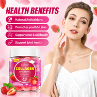 Gummies de collagène personnalisées avec vitamine C pour la peau, les cheveux, les ongles et le soutien des articulations – Complément alimentaire