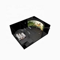 Parc à thème de réalité virtuelle immersif, salle de cinéma 4D, sièges de cinéma VR, simulateur de jeu VR, simulateur de cinéma 7D, cinéma volant 360°