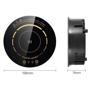 Placa de Inducción Cerámica Comercial Integrada de 800W para Hot Pot con Compatibilidad 110V/220V - Product Image 2