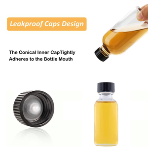 Bottiglie in Vetro per Shot da 60ml (2 oz) con Tappi, Grado Alimentare, Mini Bottiglie da Viaggio Essenziali, Adatte per Succhi Fai-da-Te - Product Image 5