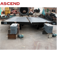 Séparateur gravimétrique à table vibrante China Ascend 6-S, 1 TPH, économe en énergie, pour la récupération de l'or, du cuivre et de l'argent