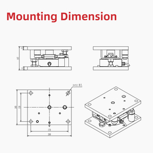 Chất lượng cao và giá cả tốt nhất t008c dễ dàng để cài đặt IP 68 thép không gỉ Trọng lượng mô-đun cho nông nghiệp bay không người lái - Product Image 3