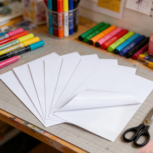 <span class=keywords><strong>Carta</strong></span> <span class=keywords><strong>Adesiva</strong></span> Vinilica Premium <span class=keywords><strong>per</strong></span> Interni ed Esterni, Impermeabile, Stampabile a Getto d'Inchiostro e Laser, <span class=keywords><strong>per</strong></span> Etichette e Decalcomanie Fai-da-Te - Product Image 2