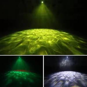 Proyector de Luz LED AOPU Personalizable de 100W RGBWAUV 6 en 1, Proyector de Ondas de Agua, Proyector Brillante para Discotecas - Product Image 6