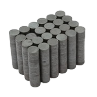 Vente chaude de haute qualité Y35 fort noir aimant industriel personnalisé rond aimant permanent service de traitement de coupe Ferrite