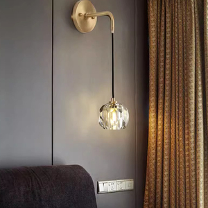 Applique <span class=keywords><strong>murale</strong></span> décorative en cuivre de luxe moderne VH lumière LED d'intérieur pour la maison et l'hôtel-Factory Outlet - Product Image 4