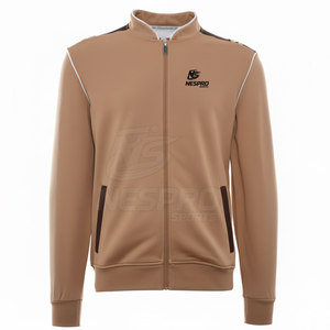 เสื้อแจ็คเก็ตวิ่งฤดูหนาวคุณภาพสูงสำหรับผู้ชาย คอตั้ง พร้อมโลโก้ด้านหน้า ดีไซน์สั่งทำพิเศษ เป็นมิตรต่อสิ่งแวดล้อม และแห้งเร็ว - Product Image 1