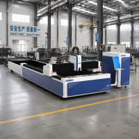 Machine de découpe laser à fibre CNC avec table d'échange 1.5KW 3KW 6KW pour la fabrication de tôles