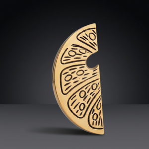 Brass Slice Bottle Opener Gold Nickel Silver Finish Metal Bar <b>Accessories</b> Custom OEM ODM Promotional Gifts <b>Kitchen</b> <b>Accessories</b> - Product Image 1