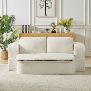 Ghế sofa giường đa năng hiện đại, có thể gấp gọn, tích hợp đệm mút nhớt, phù hợp cho căn hộ, khách sạn, phòng khách và phòng ngủ - Product Image 2