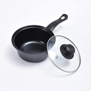 Ensemble d'ustensiles de cuisine antiadhésifs avec poignées <span class=keywords><strong>en</strong></span> acier inoxydable Casserole <span class=keywords><strong>en</strong></span> verre à fond d'induction pour usage domestique dans la cuisine pour les aliments commerciaux - Product Image 4