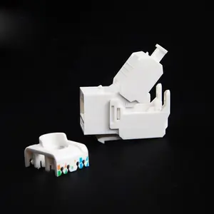 LY-KJ6-44 180 grados UTP RJ45 conector Toolless CAT6 KEYSTONE JACK