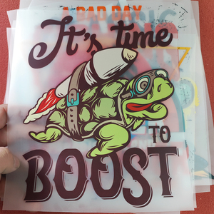 T-shirts personnalisés à motifs de dessins animés pour impression cinématographique, en PET écologique, imperméables, durables, lavables, avec design de <span class=keywords><strong>transfert</strong></span> thermique - Product Image 2