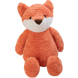 Peluche Volpe Super Morbido Personalizzabile OEM/ODM, Simpatico Copertino per Bambini con Imbottitura in Cotone PP per Età 7-14 - Product Image 1