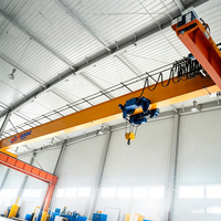 VFD-Antrieb Vibrationsarmer VFD Einträger-Elektromagnetischer Brückenkran für Stahlplattenhandling