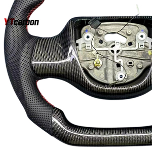Ytcarbon พวงมาลัยคาร์บอนไฟเบอร์แท้สำหรับ B19 <span class=keywords><strong>SENTRA</strong></span> <span class=keywords><strong>Nismo</strong></span> jdm ชิ้นส่วนรถยนต์อุปกรณ์ตกแต่งภายในรถยนต์สไตล์การแข่ง - Product Image 6