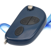 MS Clé de voiture télécommandée à 3 boutons 433MHZ Puce ID48 pour Maserati FCCID RX2TRF937 2005-2017 Clé vierge télécommandée pour véhicule automobile