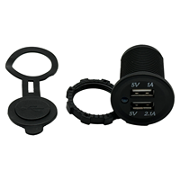 Vente en gros de haute qualité 3.1A double prise USB pour voiture charge rapide pour tablette de téléphone portable