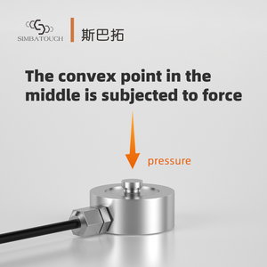 Célula de Carga de Compressão Miniatura de 3kg, 5kg, 10kg, 20kg, 30kg, 50kg, 100kg, <span class=keywords><strong>Sensor</strong></span> de Força de Pressão e Tração Miniatura Tipo Botão - Product Image 3