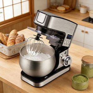 Nouveau <span class=keywords><strong>Robot</strong></span> Pâtissier Mélangeur Planétaire 600W Grande Capacité pour Gâteaux et Pains - Product Image 4