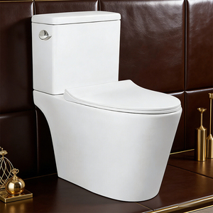 Fabriqué en Chine, facile à nettoyer, surface émaillée, toilette à haute résistance thermique avec réservoir intégré, à prix avantageux - Product Image 6
