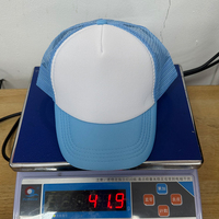 Prix bas d'usine Diverses options de couleur Chapeau de camionneur en mousse vierge Casquette en maille de baseball brodée avec logo personnalisé pour enfants