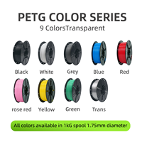 Filament PETG Yosoo 1,75 mm 1 kg 0,02 mm Haute résistance Imprimante 3D 220-260°C Direct usine