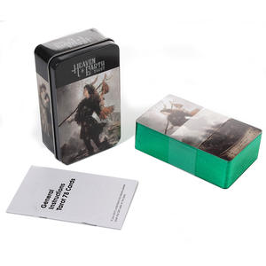 Benutzer definierte grüne Folie 78 <span class=keywords><strong>Tarot</strong></span> karten Deck Einzigartiges Design <span class=keywords><strong>Tarot</strong></span> karte Wickeln Sie die Audacity <span class=keywords><strong>Tarot</strong></span> Card Metal Box - Product Image 1