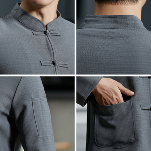 Manteau <span class=keywords><strong>de</strong></span> chef Restaurant & Bar Uniformes <span class=keywords><strong>Cuisine</strong></span> Travail <span class=keywords><strong>Veste</strong></span> À Manches Longues <span class=keywords><strong>Personnalisable</strong></span> Vêtements <span class=keywords><strong>De</strong></span> Chef Pour Femmes - Product Image 5