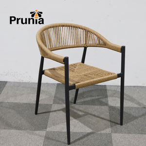 Chaise de jardin moderne en corde pour patio extérieur Hôtels et parcs - Product Image 1