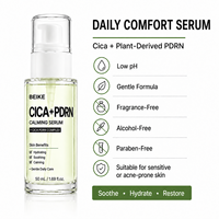 Sérum Moussant à la Centella BEIKE Marque Privée avec Acide Hyaluronique, Traitement Facial Apaisant, Hydratant et Léger en Micro-Mousse