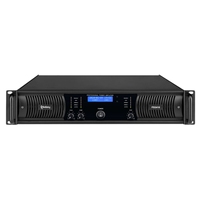 Amplificateur de puissance 3 canaux 400W+1000W 2 ohms pour subwoofer audio professionnel et Line Array
