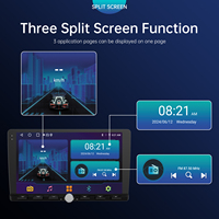 9 pouces 1 Din Android voiture stéréo universel Auto Carplay bouton de contrôle FM musique vidéo GPS amplificateur d'aide à l'inversion