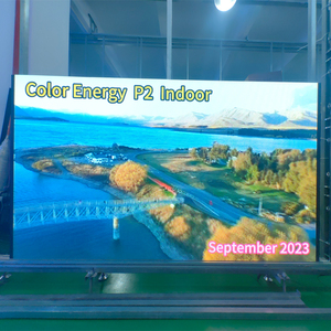 Panneau mural d'entretien avant d'écran d'affichage à LED polychrome d'intérieur de P2 produit en usine pour le fond d'étape - Product Image 3
