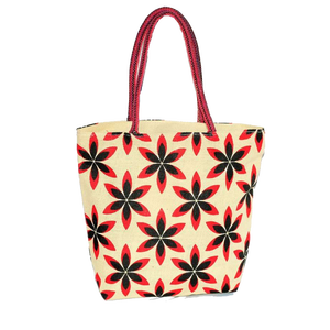 Premium Quality <b>Canvas</b> <b>Tote</b> Beach Bag with Inner Pocket Inner Linin Rope Handle Carry Bag with All Over Printing - Product Image 3