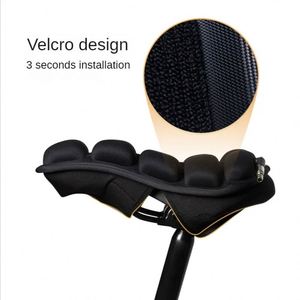 Bicycle Saddle 3D Soft Bike Seat Cover Bike Inflatable Air <b>Pad</b> Cycling Breathable <b>Cushion</b> - Product Image 4