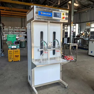 İçecekler, alkollü içkiler, şaraplar ve meyve suları için yarı otomatik yerçekimi dolum makinesi - Product Image 3