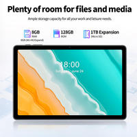 Nouvelle tablette PC Android 14 M60S 11 pouces, Octa Core, 8 Go RAM, 128 Go ROM, écran capacitif 1280x800, double caméra, Wi-Fi 5G, USB Type-C, pour usage professionnel