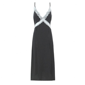 Vestido de Tirantes con Cintura Natural y Estampado Digital de Encaje Francés, Nueva Moda Primavera-Verano 2026 de ZA para Mujer - Product Image 1