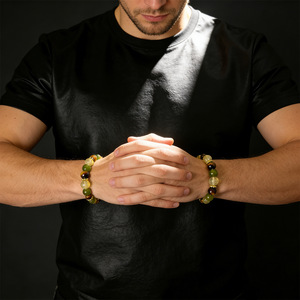 HS0064 <span class=keywords><strong>HOLAN</strong></span> Nueva Pulsera de Cuentas de Cristal con Colgante K-pop, Incrustaciones de Efecto Gelo, Joyería de Regalo - Product Image 5