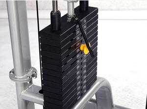 Machine de musculation professionnelle à câble à charges guidées pour exercices Pec Fly, pectoraux et délictaux dorsaux - Product Image 2