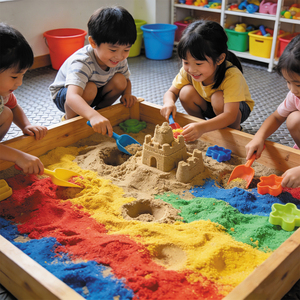 Arena Espacial para Patio de Juegos, Juguete de Arena Mágica para Niños, Venta Caliente, Fabricante de Arena, Gama Completa de Colores al por Mayor - Product Image 5