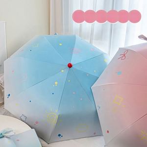 Paraguas de PVC Personalizados al por Mayor para Adultos, Compactos, Plegables en 3 Secciones, Doble Uso, Protección Solar y Contra la Lluvia, Apertura Automática, Protección UV, Resistentes al Viento - Product Image 4