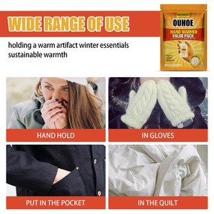 New Arrival Disposable <b>Hand</b> Warmers Fast <b>Heating</b> Heat <b>Pads</b> for Cold Winter Chinese Plaster Product - Product Image 5