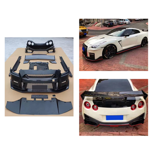ชุดแต่งรถยนต์รุ่นใหม่ ปี 2007-2025 อัพเกรด Gen2 Nismo ชุดแต่งคาร์บอนไฟเบอร์แบบกึ่งเปียก สำหรับกันชนหน้า/หลัง สปอยเลอร์หลัง แบบ Bolt-On - Product Image 1