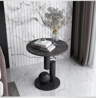 Meubles simples pour petit appartement Petites tables basses rondes modernes pour le salon