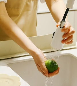 Paraspruzzi in Silicone per Lavello, Protezione Antispruzzi per Isola Cucina, Rack <span class=keywords><strong>di</strong></span> Stoccaggio Posizionabile Dietro il Lavello - Product Image 2